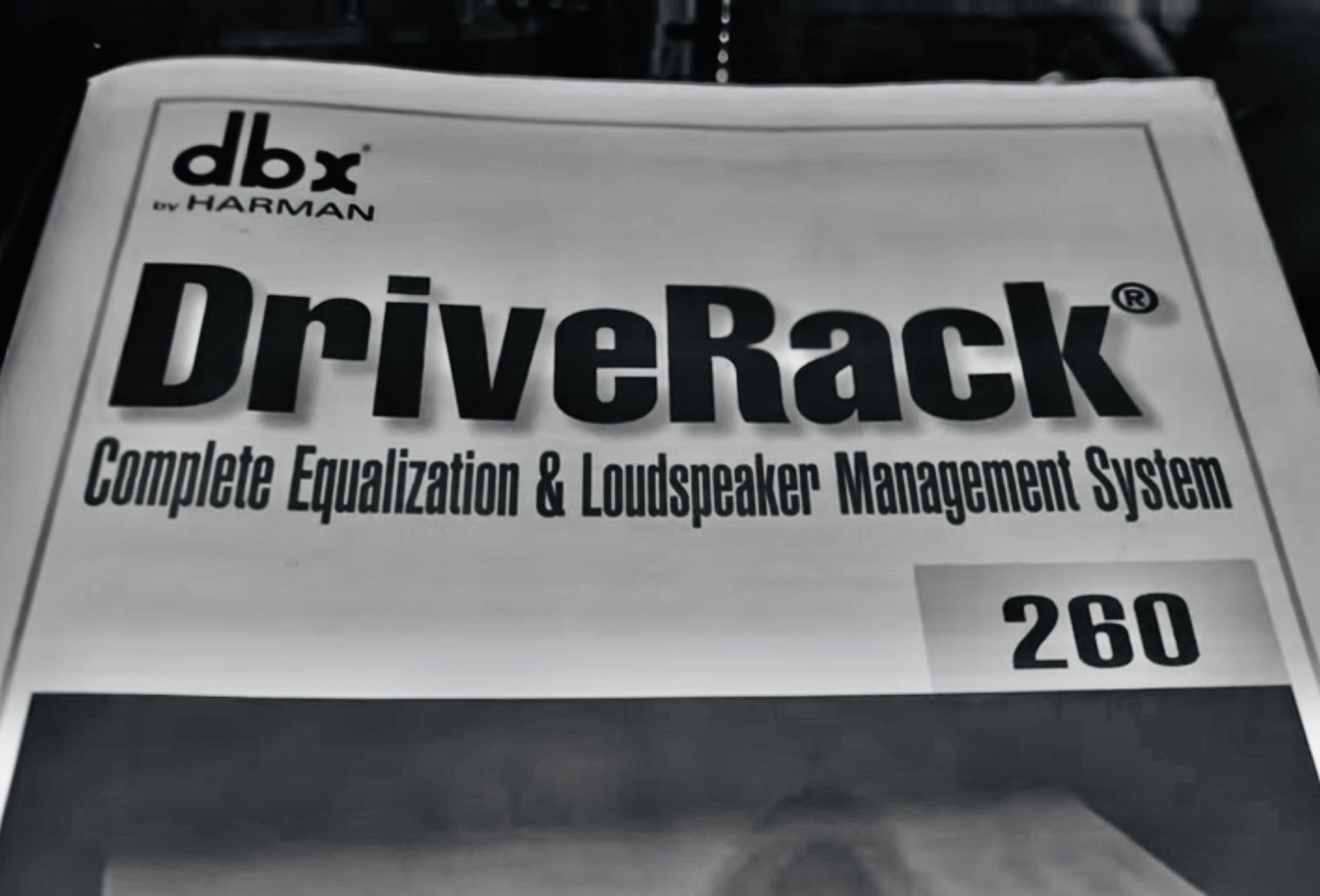 DBX DriveRack 260 Loudspeaker Management System