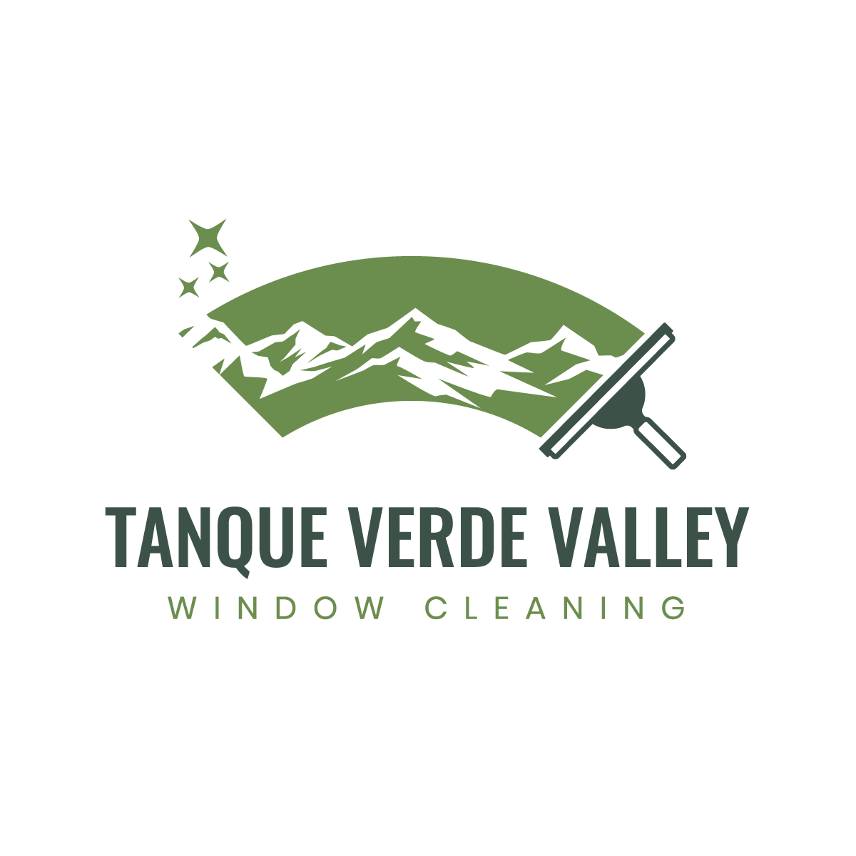 Tanque Verde Valley Window Cleaning Logo